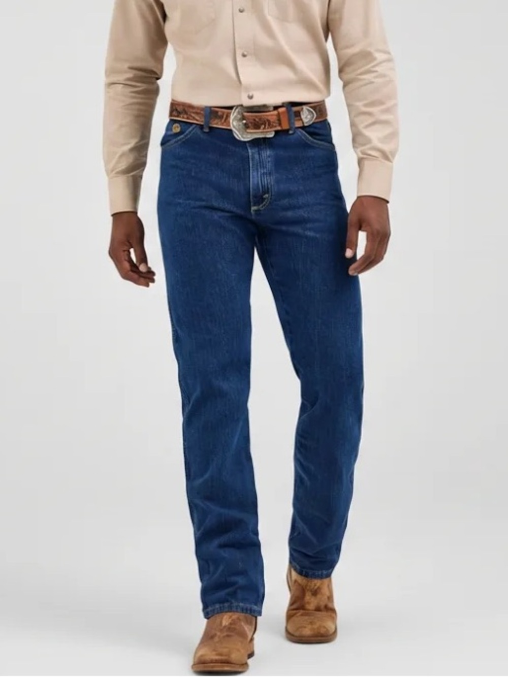 Wrangler George Strait Collection Cowboy Cut Original Jeans High Rise Regular 36